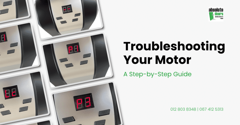Troubleshooting Your Motor: A Step-by-Step Guide