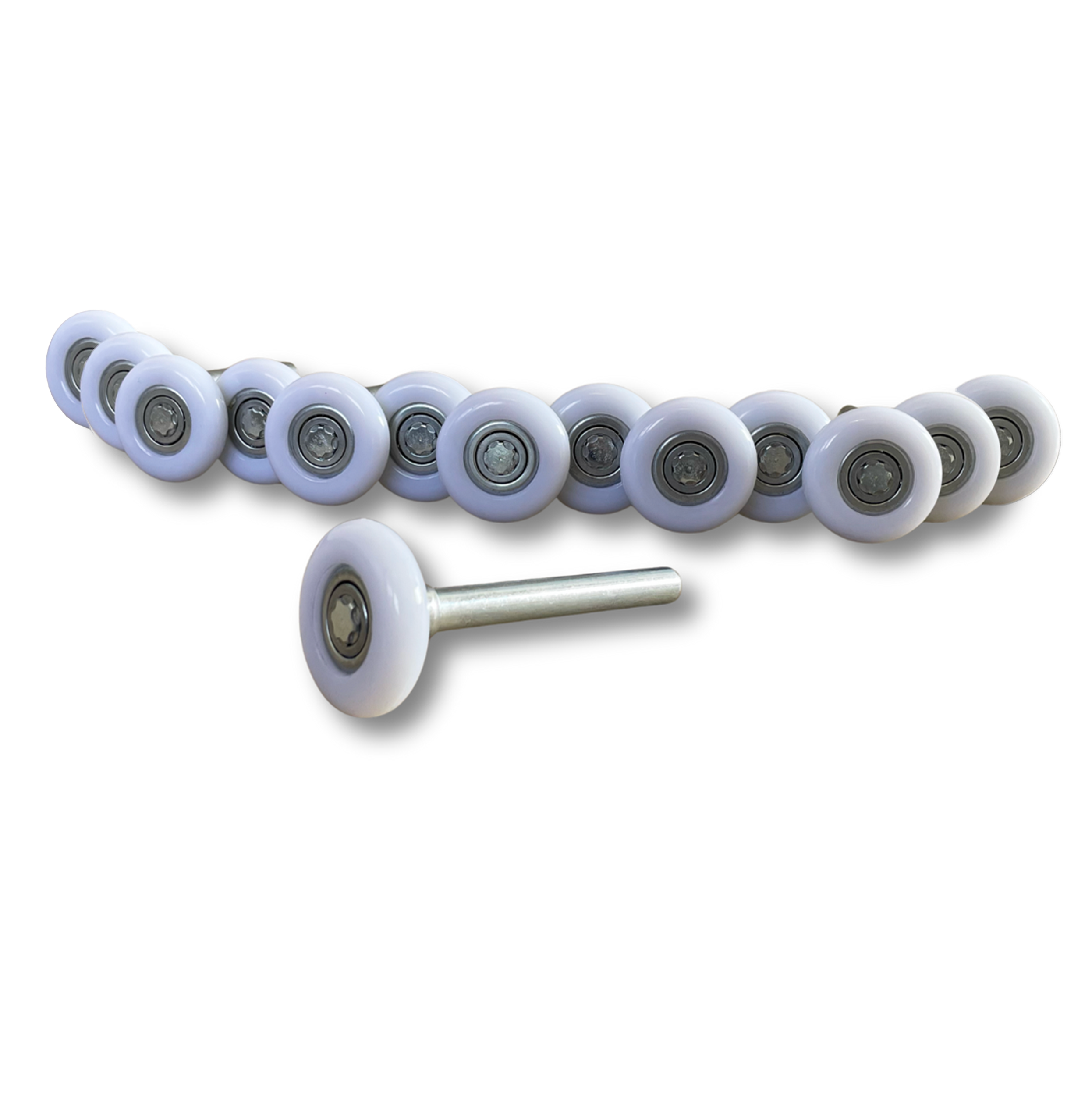 Nylon Roller Set (14) | Garage Door Hardware - Image 2